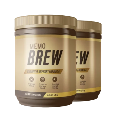 MemoBrew 2 bottles — 60-day supply