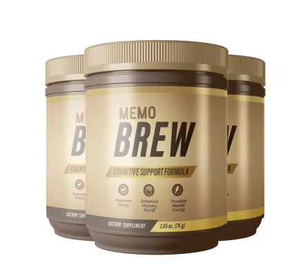 MemoBrew 3 bottles — 90-day supply